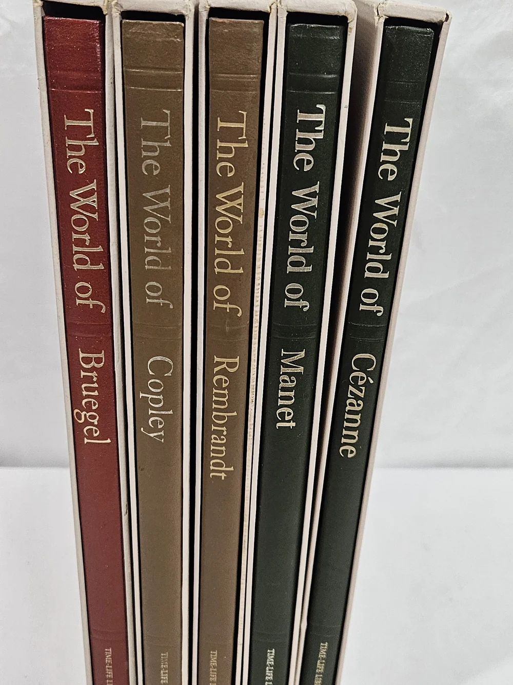 The World of Decorative Art Book Set - Red, Brown, Black Set 5 Books #302